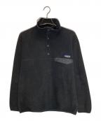 Patagoniaパタゴニア）の古着「シンチラスナップTプルオーバー」｜ブラック