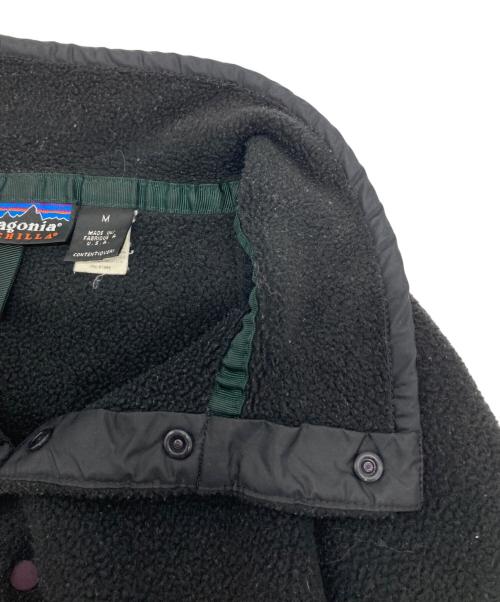 Patagonia（パタゴニア）Patagonia (パタゴニア) シンチラスナップTプルオーバー ブラック サイズ:SIZE Mの古着・服飾アイテム