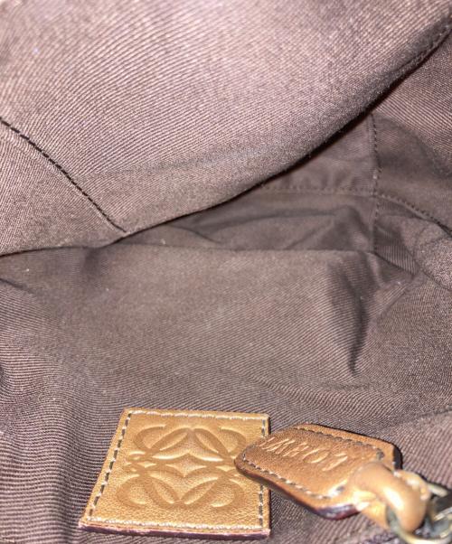 LOEWE（ロエベ）LOEWE (ロエベ) アナグラム2WAYショルダーバッグ ブラウン サイズ:-の古着・服飾アイテム