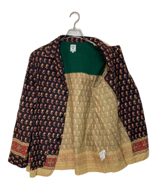 South2 West8（サウスツー ウエストエイト）south2 west8 (サウスツー ウエストエイト) Pen Jacket-Batik Pt ブラウン サイズ:-の古着・服飾アイテム