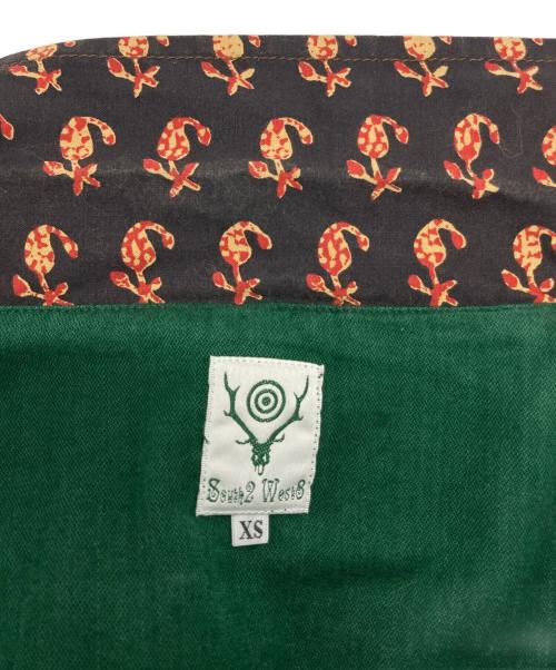 South2 West8（サウスツー ウエストエイト）south2 west8 (サウスツー ウエストエイト) Pen Jacket-Batik Pt ブラウン サイズ:-の古着・服飾アイテム