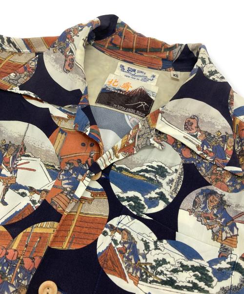 Sun Surf（サンサーフ）Sun Surf (サンサーフ) DETAIL OF ALOHA SHIRT ネイビー サイズ:XSの古着・服飾アイテム