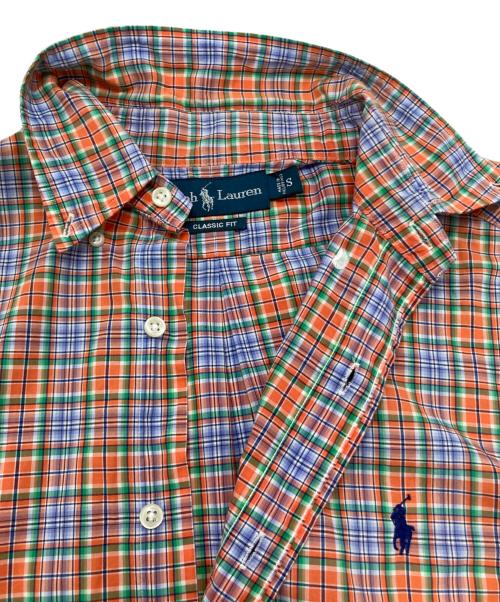 POLO RALPH LAUREN（ポロ・ラルフローレン）POLO RALPH LAUREN (ポロ・ラルフローレン) ボタンダウンシャツ オレンジ サイズ:Sの古着・服飾アイテム