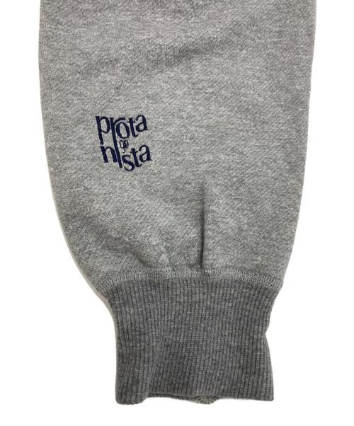 PROTAGONIST（プロタゴニスト）PROTAGONIST (プロタゴニスト) クルーネックスウェット グレー サイズ:SIZE Freeの古着・服飾アイテム