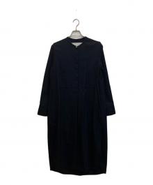 ticca（ティッカ）の古着「プルオーバーシャツワンピース」｜ブラック