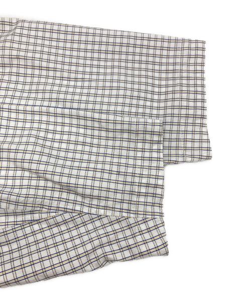 NICENESS（ナイスネス）NICENESS (ナイスネス) チャイナシャツ イエローホワイト サイズ:Ⅿの古着・服飾アイテム