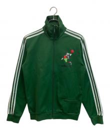 adidas（アディダス）の古着「トラックジャケット」｜グリーン