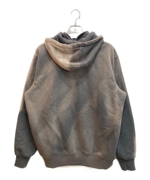 CarHartt（カーハート）CarHartt (カーハート) フェードハーフジップパーカー ブラック サイズ:Lの古着・服飾アイテム