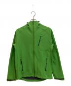 SALOMONサロモン）の古着「ソフトシェルジャケット」｜グリーン