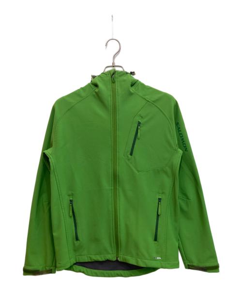 SALOMON（サロモン）SALOMON (サロモン) ソフトシェルジャケット グリーン サイズ:Sの古着・服飾アイテム