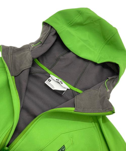 SALOMON（サロモン）SALOMON (サロモン) ソフトシェルジャケット グリーン サイズ:Sの古着・服飾アイテム