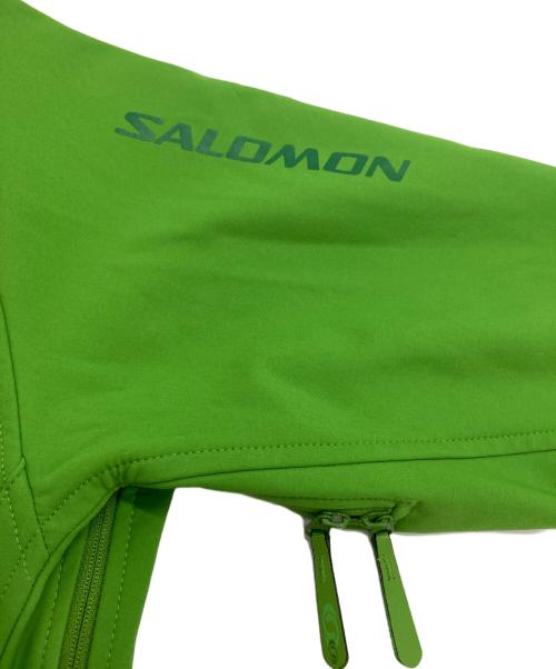 SALOMON（サロモン）SALOMON (サロモン) ソフトシェルジャケット グリーン サイズ:Sの古着・服飾アイテム