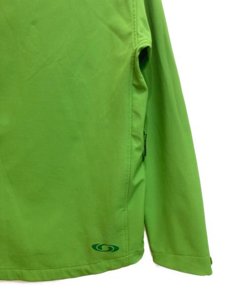 SALOMON（サロモン）SALOMON (サロモン) ソフトシェルジャケット グリーン サイズ:Sの古着・服飾アイテム