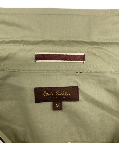 Paul Smith COLLECTION（ポールスミス コレクション）Paul Smith COLLECTION (ポールスミス コレクション) 総柄シャツ カーキ サイズ:Ⅿの古着・服飾アイテム