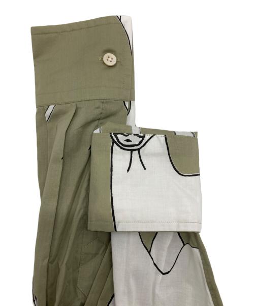 Paul Smith COLLECTION（ポールスミス コレクション）Paul Smith COLLECTION (ポールスミス コレクション) 総柄シャツ カーキ サイズ:Ⅿの古着・服飾アイテム