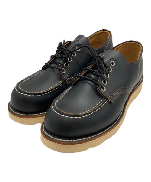 RED WING（レッドウィング）RED WING (レッドウィング) クラシックモカオックスフォード ブラック サイズ: 7 1/2(26.5cｍ)の古着・服飾アイテム