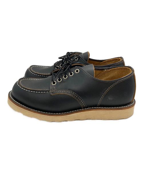 RED WING（レッドウィング）RED WING (レッドウィング) クラシックモカオックスフォード ブラック サイズ: 7 1/2(26.5cｍ)の古着・服飾アイテム
