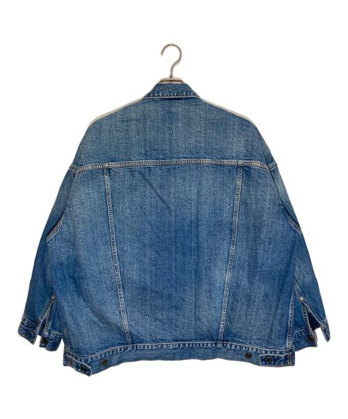 5 1/2 Spick and Span（5 1/2 スピック＆スパン）5 1/2 Spick and Span (5 1/2 スピック＆スパン) OVER DENIM 3RDジャケット インディゴ サイズ:38の古着・服飾アイテム