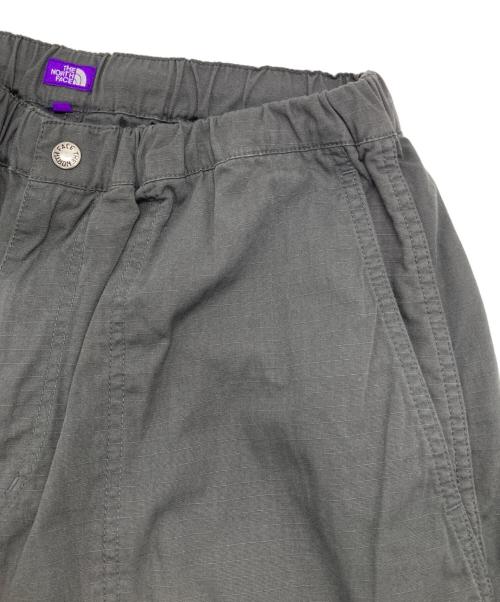 THE NORTHFACE PURPLELABEL（ザ・ノースフェイス パープルレーベル）THE NORTHFACE PURPLELABEL (ザ・ノースフェイス パープルレーベル) Ripstop Wide Cropped Field Pants グレー サイズ:32の古着・服飾アイテム