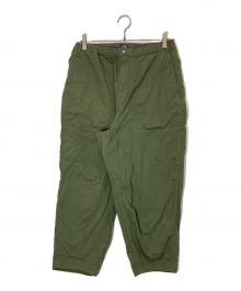 THE NORTH FACE（ザ ノース フェイス）の古着「Ripstop Wide Cropped Field Pants」｜オリーブ