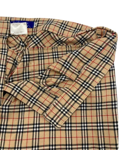 Burberry's（バーバリー）Burberry's (バーバリー) チェックパンツ ベージュ サイズ:40の古着・服飾アイテム