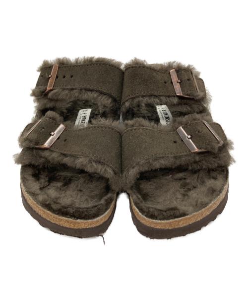 BIRKENSTOCK（ビルケンシュトック）BIRKENSTOCK (ビルケンシュトック) Arizona Shearling ブラウン サイズ:SIZE 23cmの古着・服飾アイテム