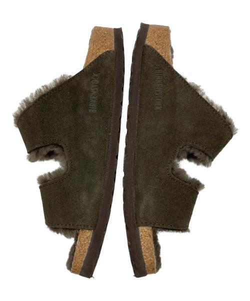 BIRKENSTOCK（ビルケンシュトック）BIRKENSTOCK (ビルケンシュトック) Arizona Shearling ブラウン サイズ:SIZE 23cmの古着・服飾アイテム