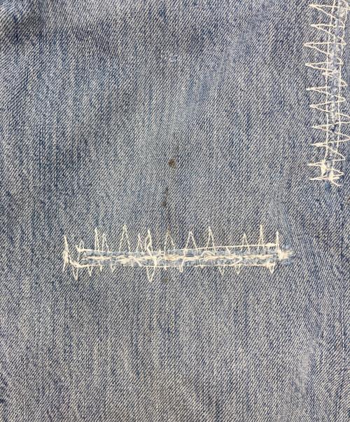 DOLCE & GABBANA（ドルチェ＆ガッバーナ）DOLCE & GABBANA (ドルチェ＆ガッバーナ) ダメージ加工デニムパンツ ブルー サイズ:48の古着・服飾アイテム