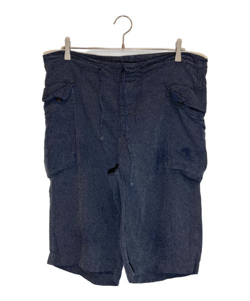 COMOLI（コモリ）COMOLI (コモリ) カーゴハーフパンツ ネイビー サイズ:2の古着・服飾アイテム