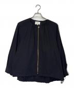 23区ニジュウサンク）の古着「ナイロンストレッチ ライト ブルゾン」｜ブラック