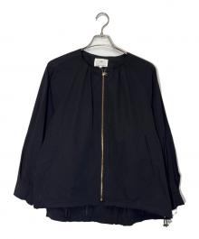 23区（ニジュウサンク）の古着「ナイロンストレッチ ライト ブルゾン」｜ブラック