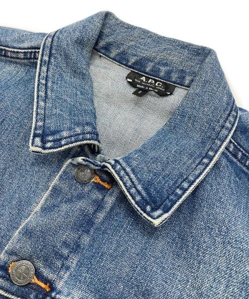 A.P.C.（アーペーセー）A.P.C. (アーペーセー) デニムジャケット インディゴ サイズ:Sの古着・服飾アイテム