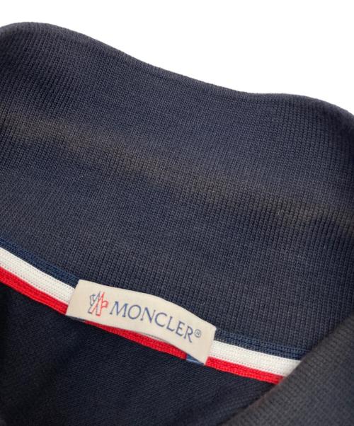 MONCLER（モンクレール）MONCLER (モンクレール) ポロシャツ ネイビー サイズ:Sの古着・服飾アイテム