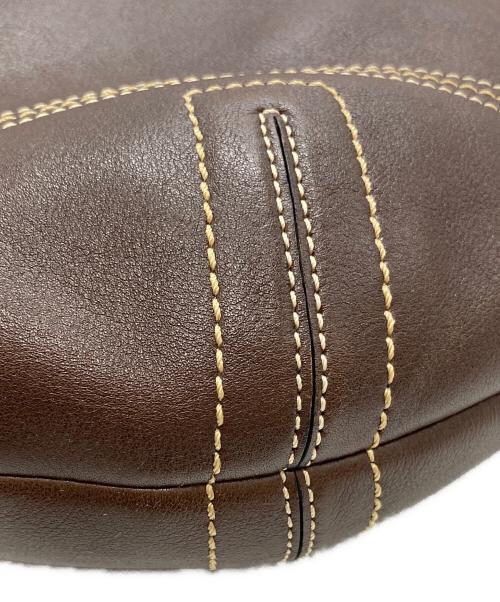 COACH（コーチ）COACH (コーチ) レザーワンショルダーバッグ ブラウン サイズ:-の古着・服飾アイテム