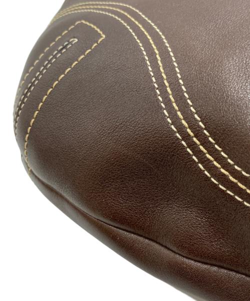 COACH（コーチ）COACH (コーチ) レザーワンショルダーバッグ ブラウン サイズ:-の古着・服飾アイテム