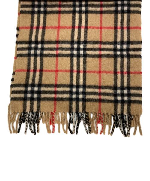 Burberry's（バーバリーズ）Burberry's (バーバリーズ) カシミヤマフラー ベージュ サイズ:-の古着・服飾アイテム