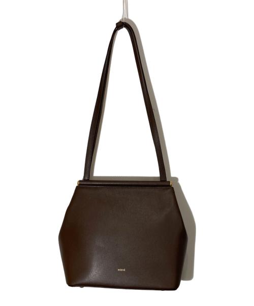 HERVE（エルヴェ）HERVE (エルヴェ) ショルダーバッグ ブラウン サイズ:-の古着・服飾アイテム