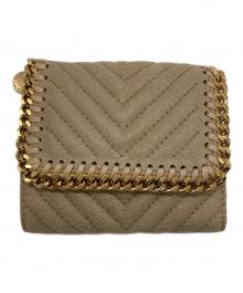 STELLA McCARTNEY（ステラマッカートニー）の古着「ファラベラ 三つ折り財布」｜ベージュ