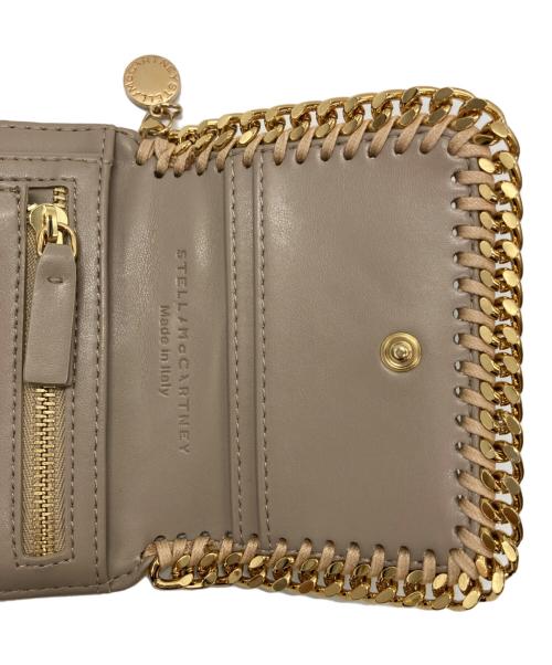 STELLA McCARTNEY（ステラマッカートニー）STELLA McCARTNEY (ステラマッカートニー) ファラベラ 三つ折り財布 ベージュ サイズ:-の古着・服飾アイテム