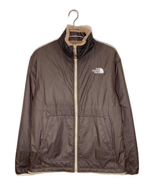 THE NORTH FACE（ザ ノース フェイス）THE NORTH FACE (ザ ノース フェイス) PLAY GREEN RVS FLEECE JACKET ベージュ×ブラウン サイズ:L100の古着・服飾アイテム