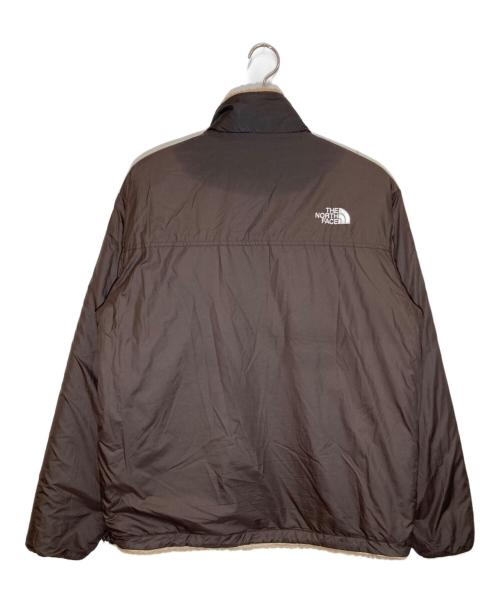THE NORTH FACE（ザ ノース フェイス）THE NORTH FACE (ザ ノース フェイス) PLAY GREEN RVS FLEECE JACKET ベージュ×ブラウン サイズ:L100の古着・服飾アイテム