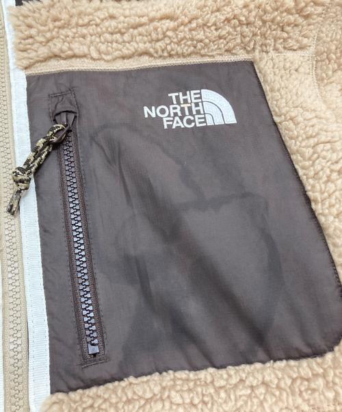 THE NORTH FACE（ザ ノース フェイス）THE NORTH FACE (ザ ノース フェイス) PLAY GREEN RVS FLEECE JACKET ベージュ×ブラウン サイズ:L100の古着・服飾アイテム