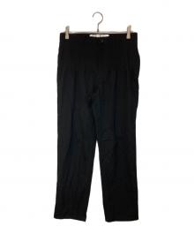 TAO COMME des GARCONS（タオ コムデギャルソン）の古着「4タックウールパンツ」｜ブラック