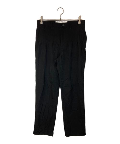 TAO COMME des GARCONS（タオ コムデギャルソン）TAO COMME des GARCONS (タオ コムデギャルソン) 4タックウールパンツ ブラック サイズ:Ⅿの古着・服飾アイテム