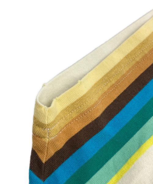 Saint Laurent Paris（サンローランパリ）Saint Laurent Paris (サンローランパリ) マルチボーダーTシャツ マルチカラー サイズ:XSの古着・服飾アイテム