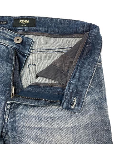 FENDI（フェンディ）FENDI (フェンディ) スキニーデニムパンツ インディゴ サイズ:SIZE W29×L34の古着・服飾アイテム