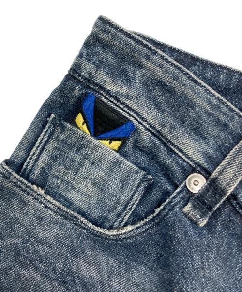 FENDI（フェンディ）FENDI (フェンディ) スキニーデニムパンツ インディゴ サイズ:SIZE W29×L34の古着・服飾アイテム