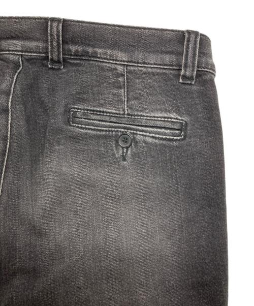 BALMAIN（バルマン）BALMAIN (バルマン) クラッシュ バイカーデニムパンツ ブラック サイズ:30の古着・服飾アイテム