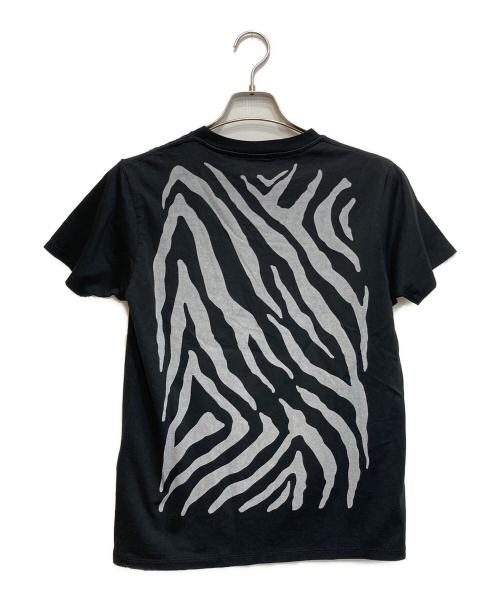 Saint Laurent Paris（サンローランパリ）Saint Laurent Paris (サンローランパリ) プリントTシャツ ブラック×グレー サイズ:XSの古着・服飾アイテム