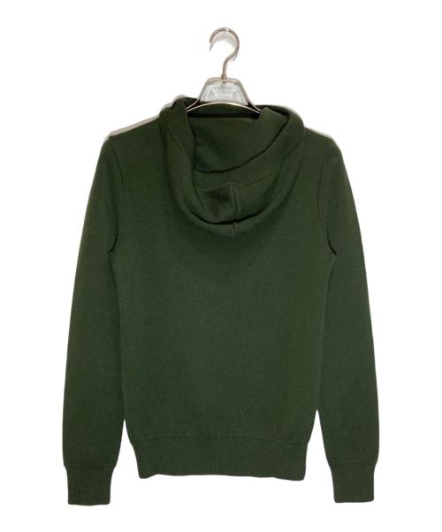 BALMAIN（バルマン）BALMAIN (バルマン) ニットパーカー グリーン サイズ:XSの古着・服飾アイテム